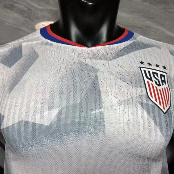 2026 USA Style National Team Soccer Jersey - Elite Stars Edition White Football Shirt - Unbranded High-Performance Teamwear