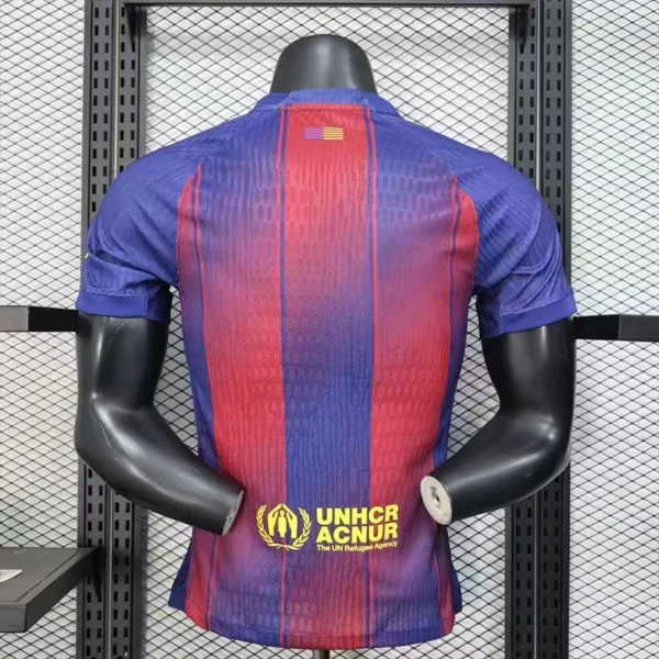 2026 Barcelona Style Home Soccer Jersey - Elite Blaugrana Red & Blue Football Shirt - Unbranded High-Performance Teamwear