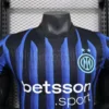 2026 Inter Milan Style Home Soccer Jersey - Elite Nerazzurri Blue & Black Football Shirt - Unbranded High-Performance Teamwear