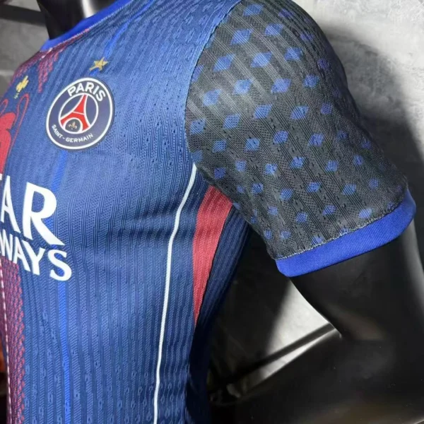 2026 Paris Saint-Germain Style Home Soccer Jersey - Elite Navy Blue Hechter Edition - Unbranded High-Performance Teamwear