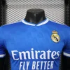 2026 Real Madrid Style Away Soccer Jersey - Elite Royal Blue & White Football Shirt - Unbranded High-Performance Teamwear