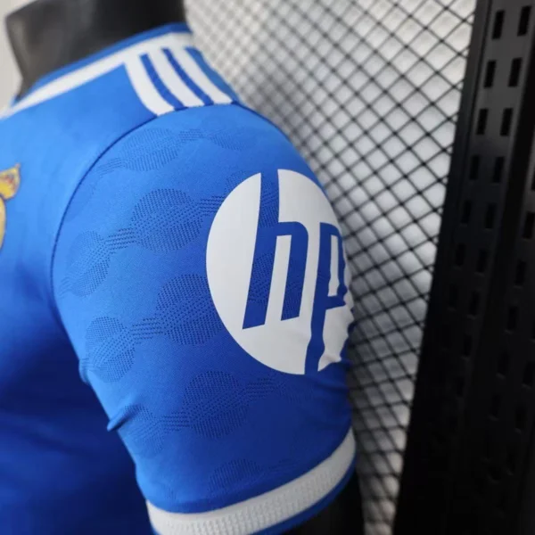 2026 Real Madrid Style Away Soccer Jersey - Elite Royal Blue & White Football Shirt - Unbranded High-Performance Teamwear